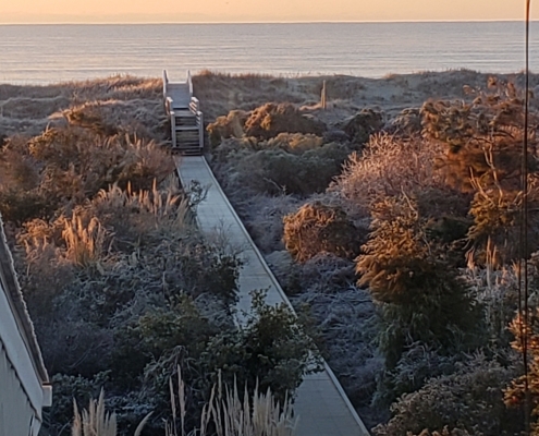 View from upper level