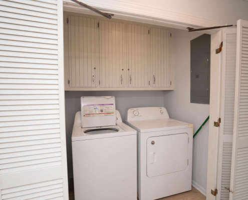 Washer and dryer
