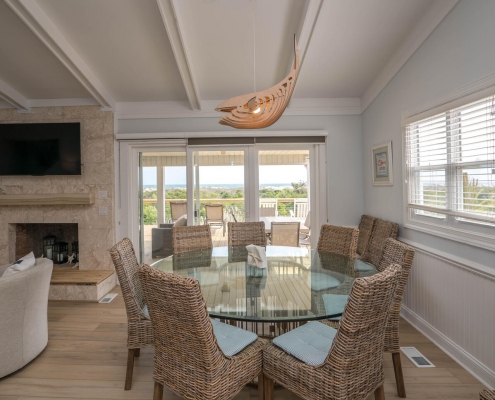 Large dining table